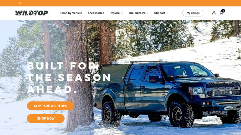 WildTop Truck Caps