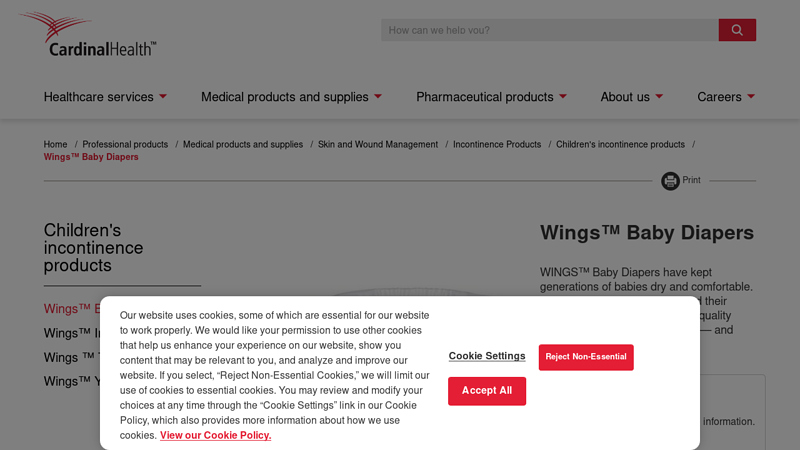 Wings™ Baby Diapers