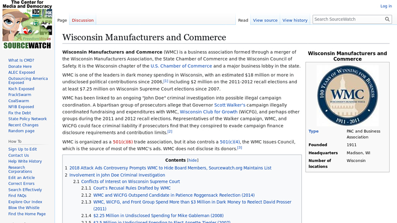 Wisconsin Manufacturers and Commerce