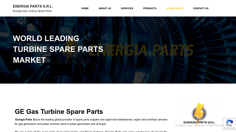 World Leading Turbine Spare Parts Market