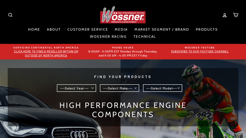 Wossner Pistons USA