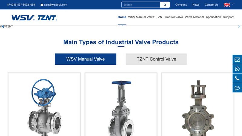WSV Valve