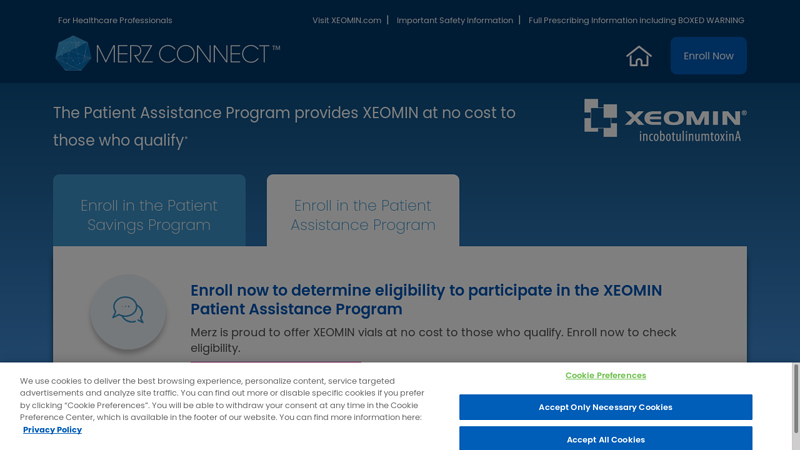XEOMIN® Patient Assistance Program