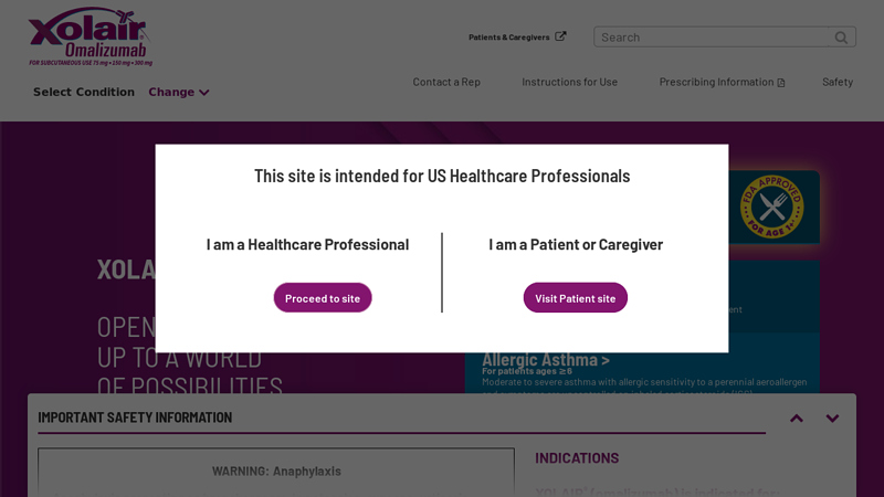 XOLAIR® (omalizumab)