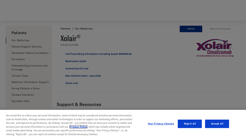 Xolair® (omalizumab)